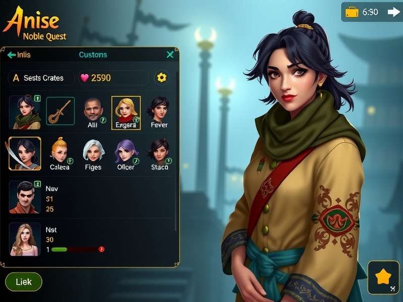 Anise Noble Quest Character Customization